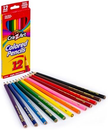 Cra-Z-Art Classic Bundle Crayons, Markers and Colored Pencil 46 Piece School Supply Arts & Crafts Bundle
