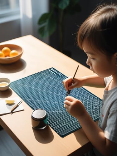 New A3 Double Side Craft Cutting Mat Cutting Board Sewing Pad Artist Carving Tools Handmade Crafts DIY Props (Green)