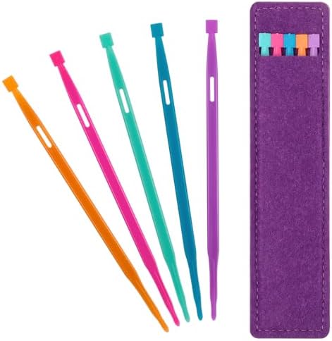 5pcs That Purple Thang Sewing Tools with Bag, Multifunctional Sewing Accessories for Sewing Craft Projects, Quilting Supplies for Sewing Kit Projects Use (5 Color)