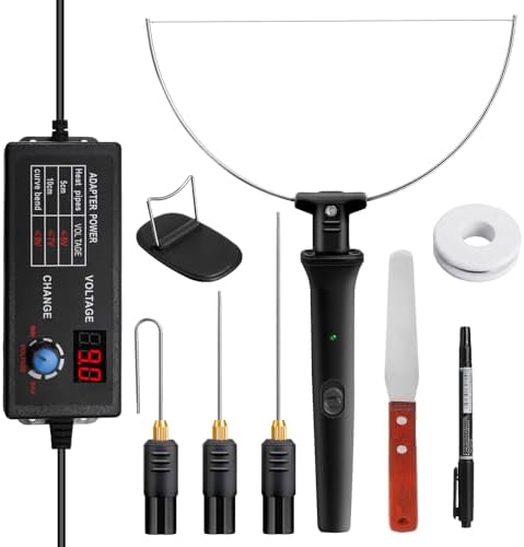 Hot Foam CutterFoam Cutter Electric Cutting Machine Pen Tools Kit with 110-240V/0-28W Digital Voltage Controller Electric Cutting Machine Pen Tool