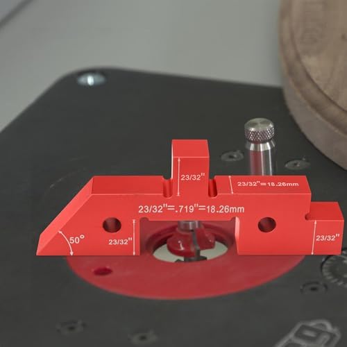 Table Setup Blocks for Woodworking, 14pcs Aluminum Alloy Precision Set up Bars, Precision Height, Depth, Angle & Fence Alignment Gauge Set - Router and Saw Accessories with Storage Case