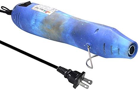 mofa Resin Heat gun,6.6ft Cable 300W Heat Gun for Crafts,Acrylic Paint Dryer Multi-Purpose Electric Heating Nozzle (Blue Mirage)