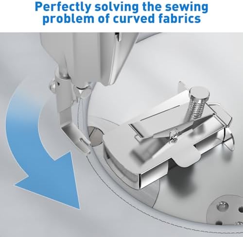 Armilem Magnetic Seam Guide for Sewing Machine, Multifucntional Clip-On Hem Guide - Universal Sewing & Quilting Supplies Accessories Tools