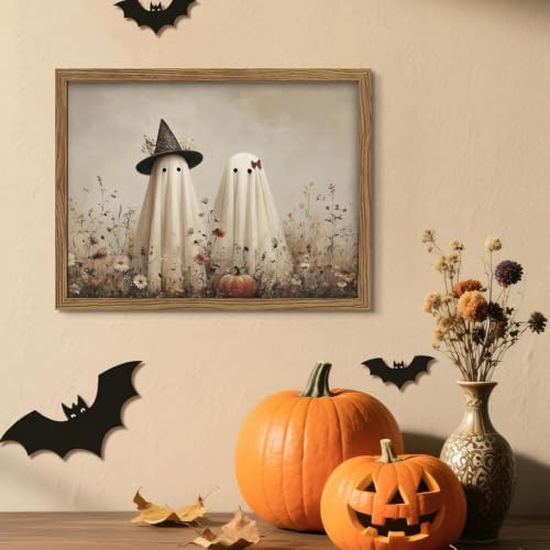 Halloween Ghost Diamond Art Kits for Adults, Diamond Painting 16x12 Inch