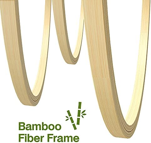 Caydo 6 Pieces Embroidery Hoop Set, 4 inch to 10 inch