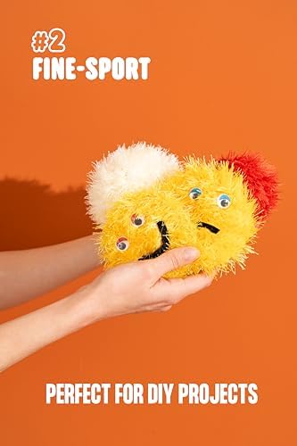 Eyelash Fun Fur Yarn - Premium Soft Crochet Yarn DIY Hand Knitting 100% Polyester 175 Yds 3.53 Oz (Pack of 3) - Cooper