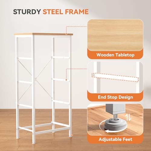 Sweetcrispy 4 Storage Drawer Dresser, Storage Cabinet, Clothes Organizer