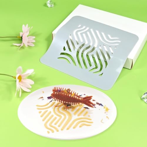 2pcs/lot Silicone Embossing Mat Hollow Out Maze Pattern for Baking