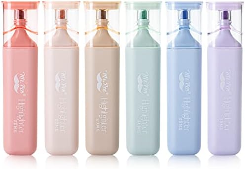 Mr. Pen- Aesthetic Highlighters, 6 Pack, Morandi Colors
