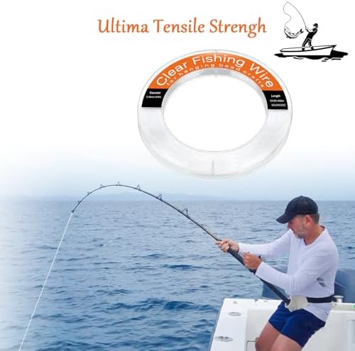 Fishing Line Wire Monofilament Clear Nylon String for Fishing Hanging Craft