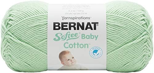 Bernat Softee Baby Cotton Yarn, Jade Frost
