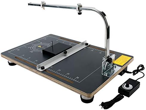 110V 30W Hot Wire Foam Cutting Machine Table Top Styrofoam Cutter for Sponge, Pearl Cotton, KT Board, Polystyrene Cutting