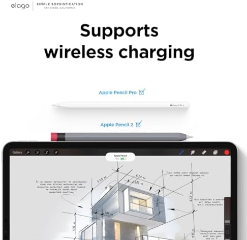 elago Case for Apple Pencil Pro & Apple Pencil 2nd Generation