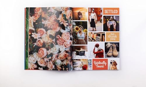 Free Period Press Vision Board Book, 700+ Words & Images in All Categories, for Visualizing Your Life Goals & Dreams, Playful, Stylish Pictures for Collage Making & Scrapbooking (Adult) (Pack of 2)