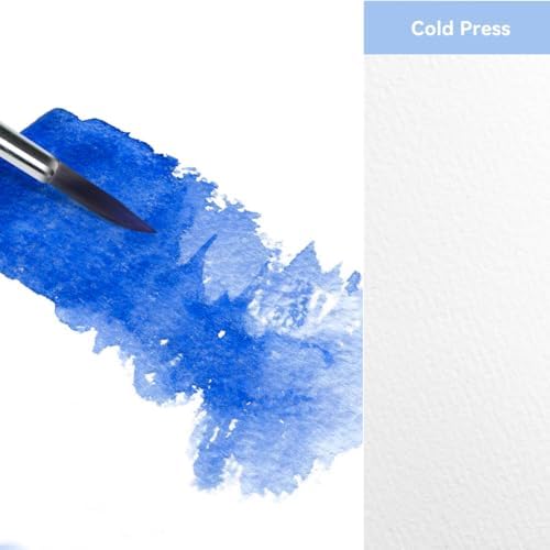Lightwish Watercolor Sketchbook,100% Cotton 300gsm/140lb Cold Press