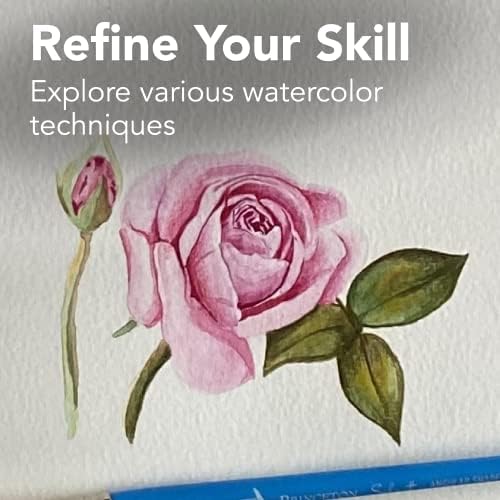 Canson XL Series Watercolor Paper Pad, 9" x 12", 30 Sheets/Pad, 6 Pads