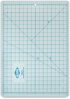 ALVIN TM Translucent Cutting Mat 8.5 x 12 inch | 3mm Layer with Grid on 1 Side | Light Box Compatible - Model TM2212