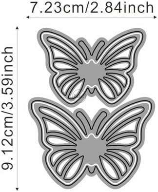 Hollow Butterfly Metal Cutting Dies for Card Making