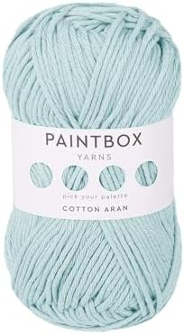 Paintbox Yarns 100% Cotton Aran Yarn 1.76oz / 50g, 93yds / 85m