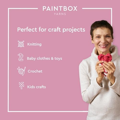 Paintbox Yarns 100% Cotton Aran Yarn 1.76oz / 50g, 93yds / 85m