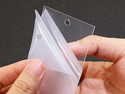 Blank Clear Acrylic Bookmakrs 20Pcs Plastic Craft Transparent Acrylic Bookmakrs with 20Pcs Small Bookmakrs Tassels for DIY Projects and Graduation Gift Tag (Large Rectangle)