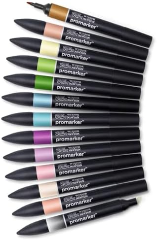 Winsor & Newton Promarker, Set of 12, Manga Fantasy