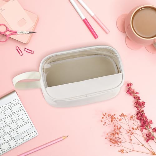 WCGXKO Funny Knitting Clear Makeup Bag Knitting Mom Gift Needle Worker Gift for Knitter (Knitting Cbag)
