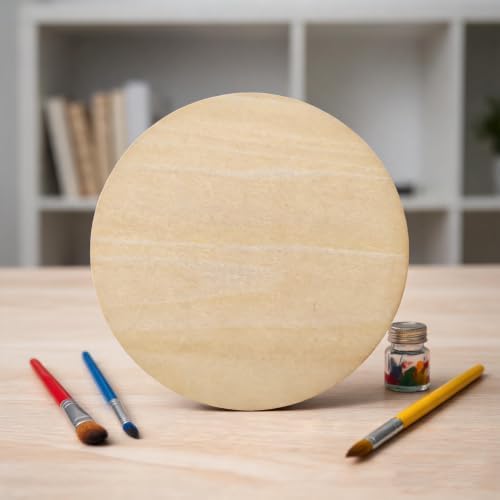 50PCS Wooden Round, Made of Basswood, 4 Inch Unprocessed Wood Pieces, Natural Star Shaped Wood Blanks, Suitable for DIY Painting, Pyrography, Staining, Carving and Other Crafts, and as Coasters