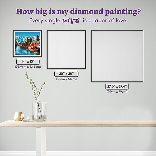DIAMOND ART CLUB Autumn in Leavenworth Diamond Art Kits for Adults