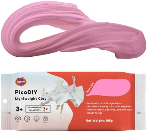 Air Dry Clay Lightweight, Flexible Modeling Clay for Adults Arts and Crafts