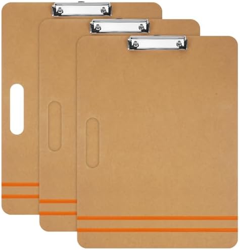 3PCS 13 x 17 Inch Drawing Board, Sketch Board with Handle, Portable Art Clipboard for Drafting, Fit in Artist Tote