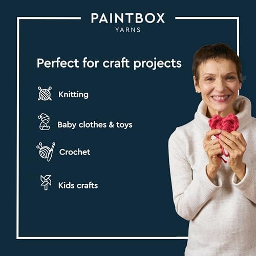 Paintbox Yarns 100% Cotton Aran Yarn 1.76oz / 50g, 93yds / 85m