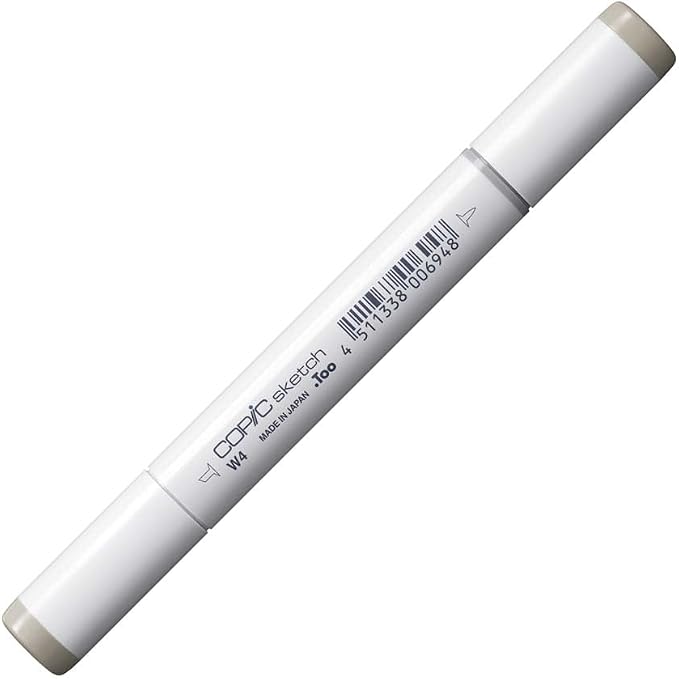Copic Markers W4-Sketch, Warm Gray