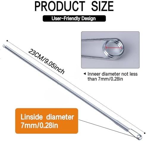 XMLINPER 3PCS Spring Drawstring Threader Tool-Rope Threader Clip for Drawstring Replacement for Hoodies,Pants (3)
