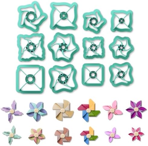 ORIGACH Pinwheel Polymer Clay Cutters Set
