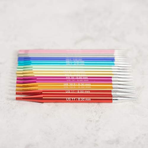 Knit Picks Aluminum Interchangeable Circular Knitting Needles Set (Prism)