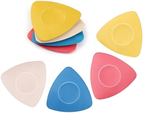 CampTek 4 PCS Triangle Sewing Tailors Chalk, Fabric Marker for Dressmaking, Sewing Supplies Accessories- Tailor's Chalk for Precision Marking on Fabric, Assorted Colors