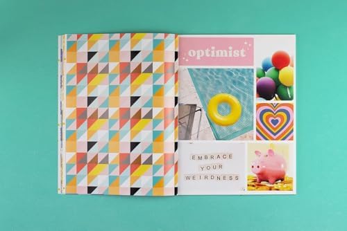 Free Period Press Vision Board Book, 700+ Words & Images in All Categories, for Visualizing Your Life Goals & Dreams, Playful, Stylish Pictures for Collage Making & Scrapbooking (Kid/Teen)