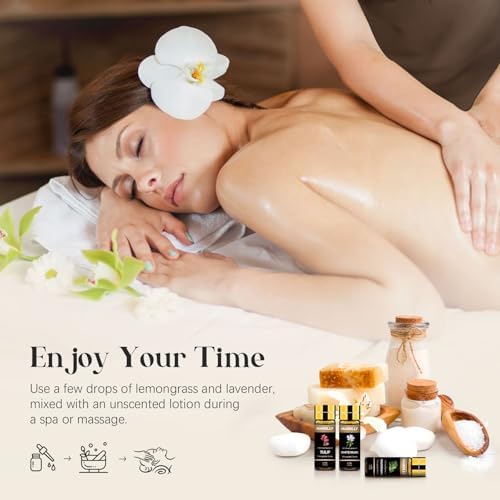 Essential Oils Set -120 Pcs Essential Aromatherapy Oil Kit for Diffuser