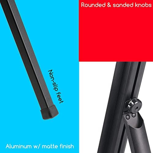 MEEDEN Aluminum Easel Stand for Painting: Portable Art Tripod
