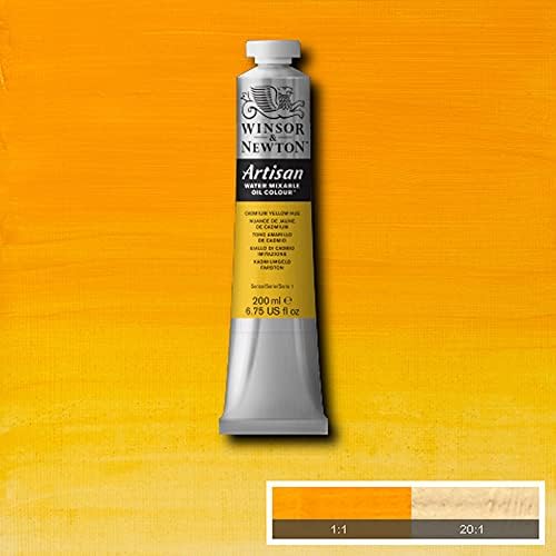 Winsor & Newton Artisan Water Mixable Oil Paint, 200ml, Cadmium Yellow Hue