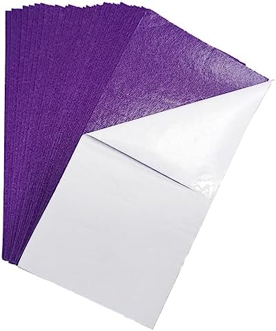 Jtnohx Self Adhesive Felt Sheets Adhesive Backed Felt Fabric Purple 33Pcs