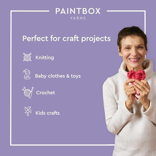 Paintbox Yarns 100% Cotton Aran Yarn 1.76oz / 50g, 93yds / 85m