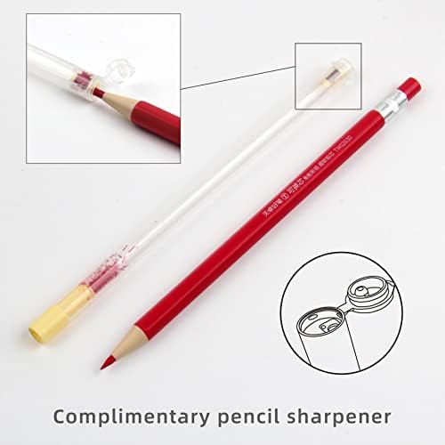 Mechanical Colored Pencils 2.6mm 24 Colors with Coded Refills (48PCS)