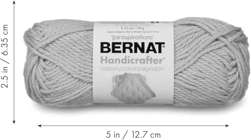 Bernat Softee Cotton Yarn for Crocheting Soft, Cotton, 3-Pack