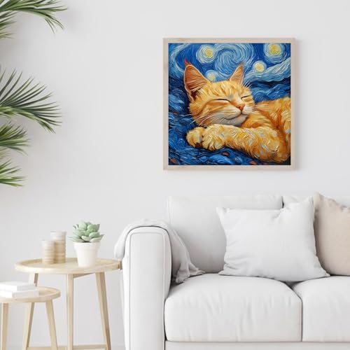 Starry Night Diamond Art Kits for Adult Diamond Painting Kit for Beginner