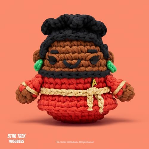 The Woobles Star Trek Crochet Kit for Beginners (Uhura)