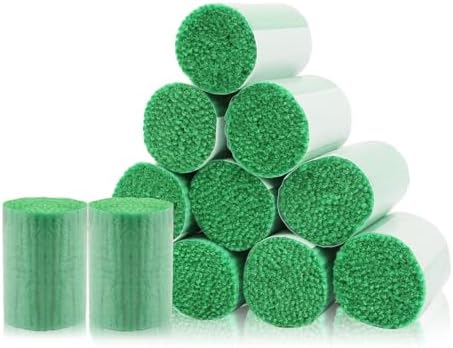 AKZYTUE 12 Rolls Latch Hook Yarn, Precut Rug Yarn for Latch Hook Kits, Crochet Yarn Bundles for Latch Hook Rug Making, DIY Tapestry Crafts for Adults & Beginners,Olive Green