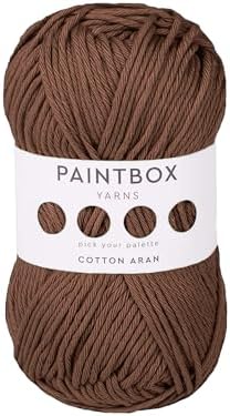 Paintbox Yarns 100% Cotton Aran Yarn 1.76oz / 50g, 93yds / 85m