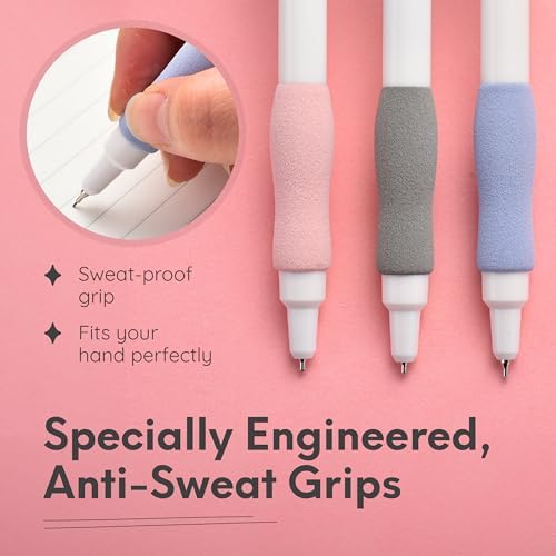 MozArt Cute Mechanical Pencil Set 0.7mm 16PCS Pastel Aesthetic Girls